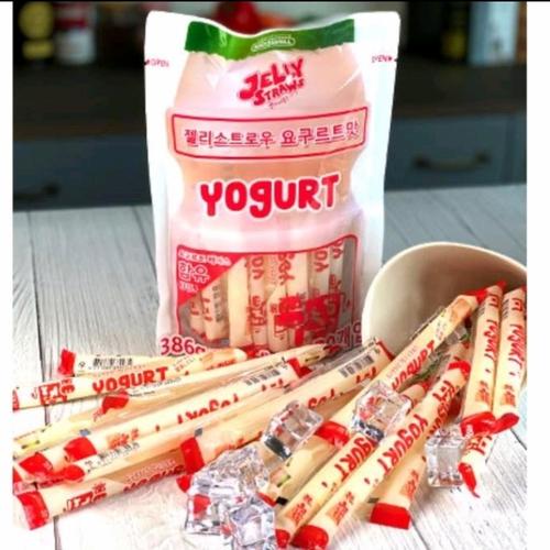 Jual YOGURT JELLY STRAWS KOREA SATUAN Jakarta Barat food and such