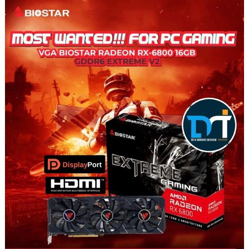 6800 16gb Biostar 6800 美品］BIOSTAR Radeon RX 6800 グラフィック