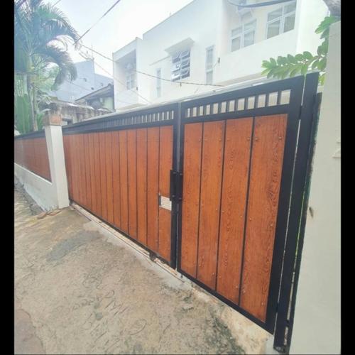 Jual Pagar Minimalis GRC Motif Kayu - Jakarta Pusat - Duniast Store