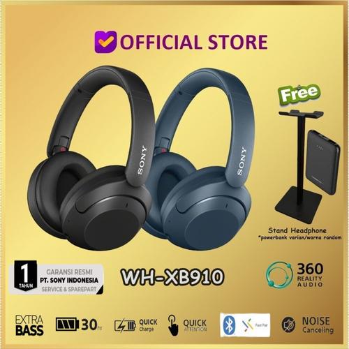 Promo Sony WH-XB910N Wireless Noise Canceling Headphones XB910 N XB 910 N -  Black - Jakarta Selatan - DUNIA COMPUTER \u0026 SERVICE | Tokopedia