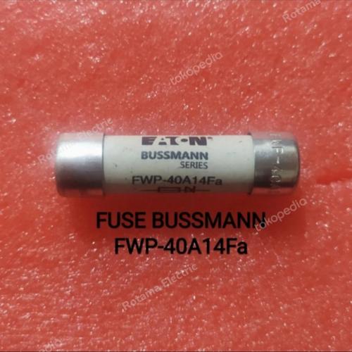 Fusibili Bussmann EATON FWP-40A14FA - 40A 700V - Lotto Da 10 Pezzi, Nuovi
