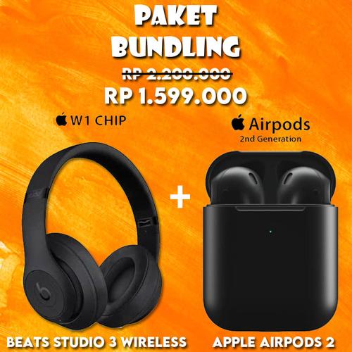 Jual Paket Bundling Earphone Airpods + 