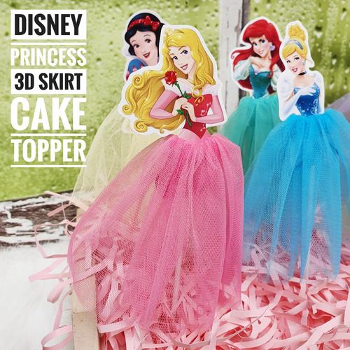Jual 3D Skirt Disney Princess Tulle 