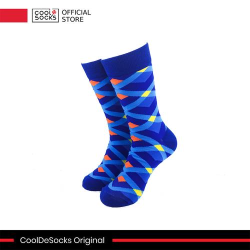 Gambar CoolDeSocks Original | Kaos Kaki Motif - Ribbon Blue dari CoolDeSocks Official Jakarta Barat Tokopedia