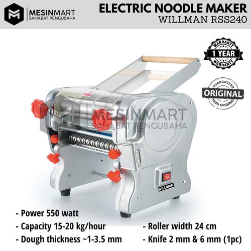 Gambar Mesin Penggiling Mie Noodle Maker RSS240 Body Stainless 24 cm GOJEK dari MesinMart Jakarta Timur Tokopedia