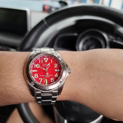 Jual Citizen GMT Titanium eco drive not seiko gshock casio protrek omega -  Kota Bekasi - Franzlicious | Tokopedia