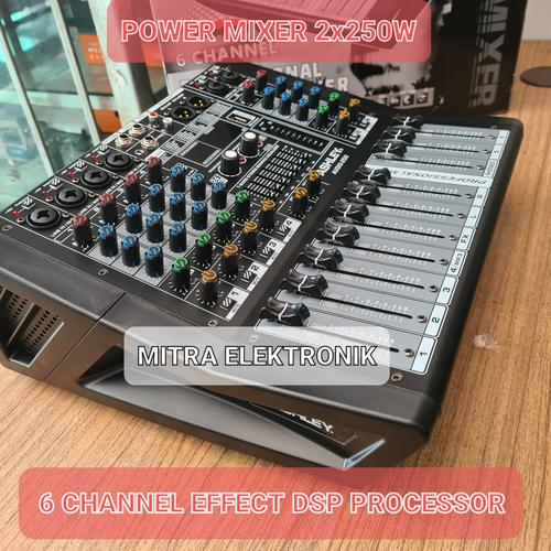Jual POWER MIXER ASHLEY AUDIO 250 POWER MIXER 6 CHANNEL ASHLEY Kab