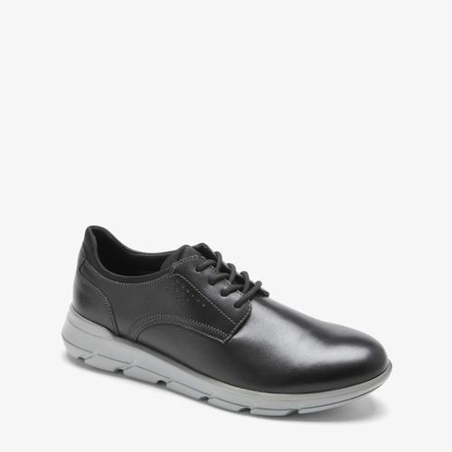 black plain sneakers