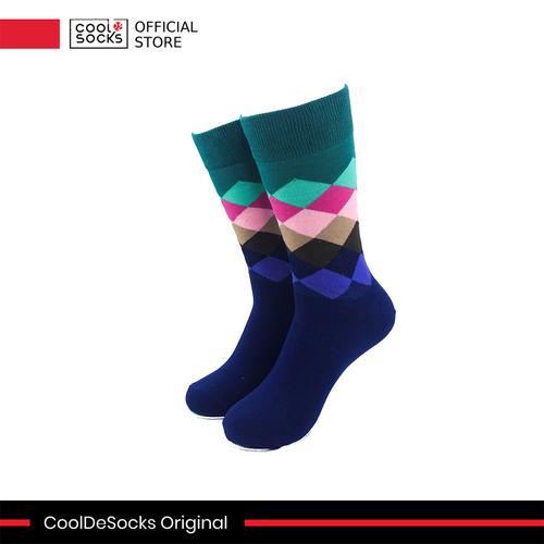 Gambar CoolDeSocks Original | Kaos Kaki Fashion - Checkered Classic Green dari CoolDeSocks Official Jakarta Barat Tokopedia