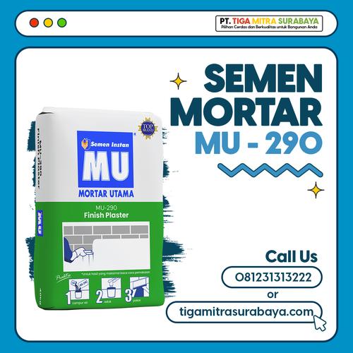 Jual Semen Mortar Plesteran dan Acian Praktis / Render MU 290 40 kg ...