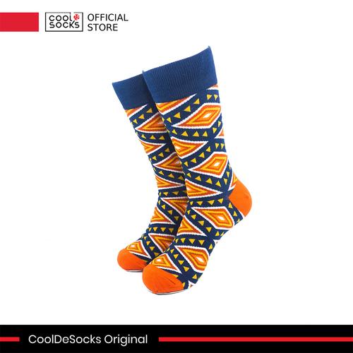 Gambar CoolDeSocks Original | Kaos Kaki Motif - Tribal Orange dari CoolDeSocks Official Jakarta Barat Tokopedia