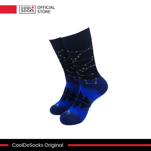 Gambar CoolDeSocks Original | Kaos Kaki Motif - Constellations Blue Spectrum dari CoolDeSocks undefined Tokopedia