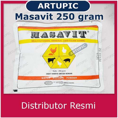Gambar MASAVIT 250 Gram Multivitamin Asam Amino Mineral Unggas Ayam Sapi Babi dari ArtupicPeralatanPeternak Kota Tangerang Selatan Tokopedia