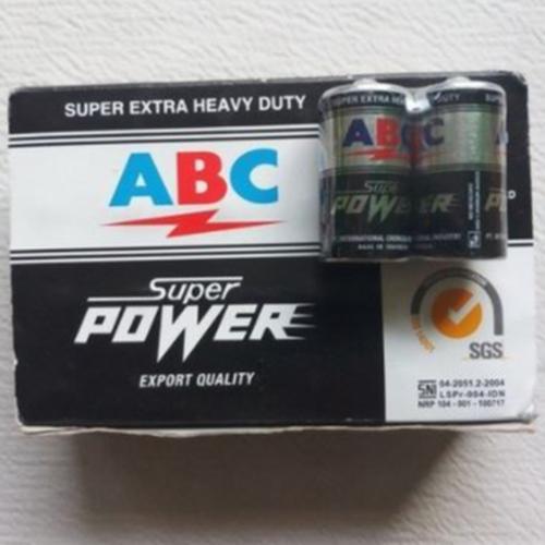 Jual Baterai ABC Super Power Tanggung R14 tipe C isi 2 pcs - Jakarta ...