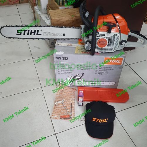 Jual STIHL CHAINSAW KAYU 25" 25 INCH MS-382 MS 382 GERGAJI MESIN KAYU ...