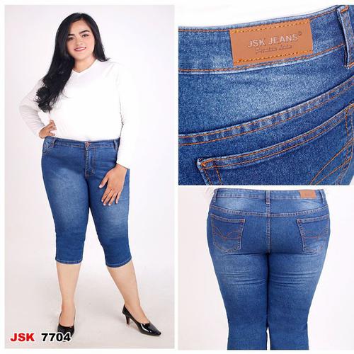 38 Skinny Jeans Wanita Short Denim JSK 