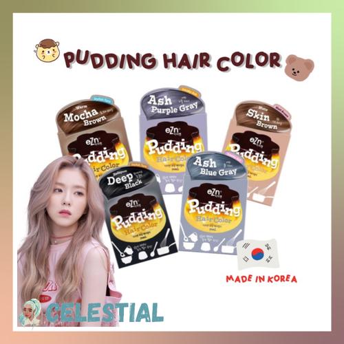 Jual [HOTSALE] CAT RAMBUT KOREA EZN PUDDING ASH TONER TONING HAIR COLOR