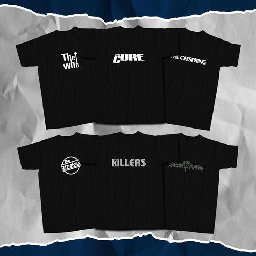 Jual kaos band the killers custom 