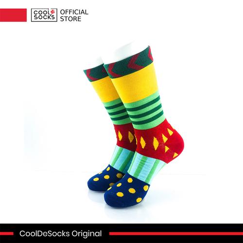 Gambar CoolDeSocks Original | Kaos Kaki Fashion - Carnival Colors dari CoolDeSocks undefined Tokopedia