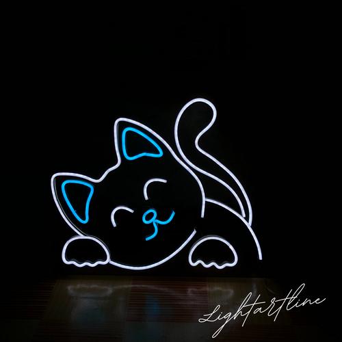 Jual NEON FLEX KUCING | Lampu Kucing | Neon Sign Bentuk Kucing untuk ...