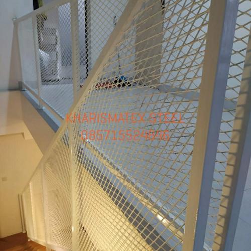 Jual railing tangga railing balkon plat expanded metal Kota Tangerang
