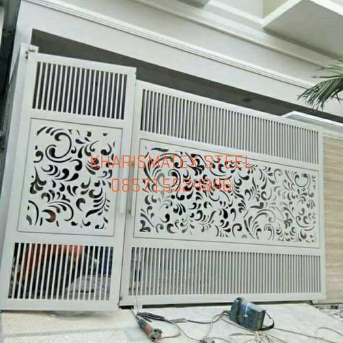 Jual pagar rumah pagar besi motif laser cutting - Kota Tangerang