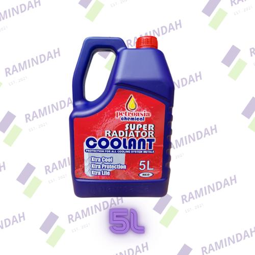 Jual Radiator Coolant Petroasia / Cairan Radiator 5L - Merah - Kota ...