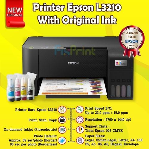 Promo Printer Epson L3210 / L3250 Print 
