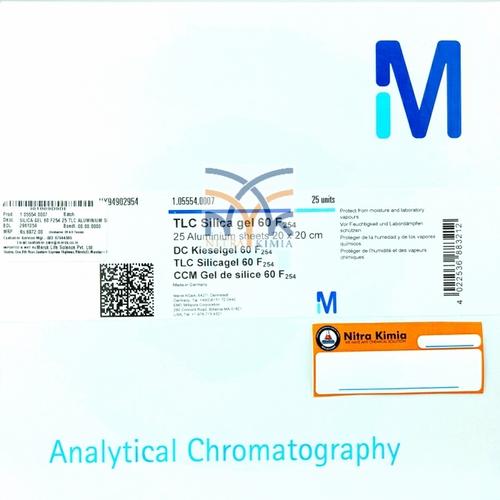 Jual Plat KLT Silica Gel F254 Merck/TLC/Lempeng KLT/Lempeng TLC Kab. Bantul nitrakimia