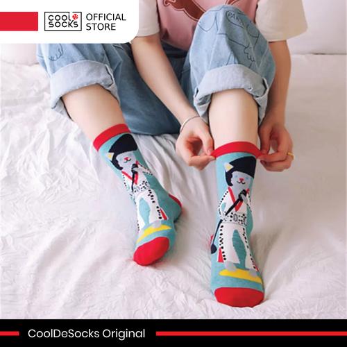 Gambar CoolDeSocks Ladies | Kaos Kaki Wanita Motif - Catvis dari CoolDeSocks Official Jakarta Barat Tokopedia