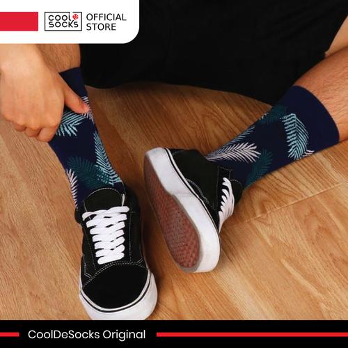 Gambar CoolDeSocks Original | Kaos Kaki Fashion - Fern Leaves dari CoolDeSocks Official Jakarta Barat Tokopedia