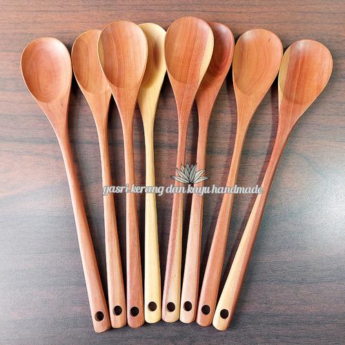 Jual Spatula kayu sawo 35 cm Sutil kayu masak Kab. Buleleng Yasri
