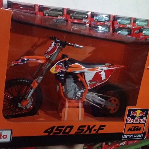 Jual Diecast Miniatur Motor Cross Trail 