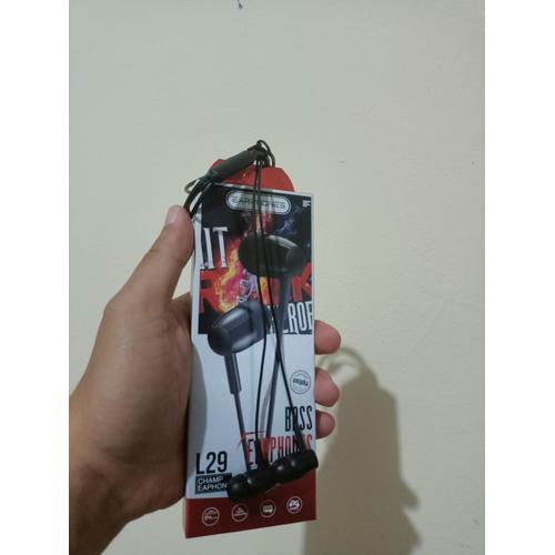 Headset L29 Handsfree In Ear L29 Bass Stereo In-Ear Wired Earphone