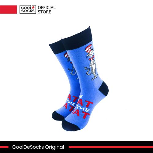 Gambar CoolDeSocks Original | Kaos Kaki Fashion - Cat in the Hat (C) dari CoolDeSocks Official Jakarta Barat Tokopedia