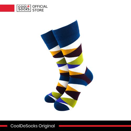 Gambar CoolDeSocks Original | Kaos Kaki Fashion - Interlace Blue dari CoolDeSocks Official Jakarta Barat Tokopedia