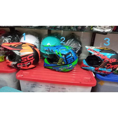 Jual HELM SCOTT CROSS JUNIOR 3-10 TAHUN 