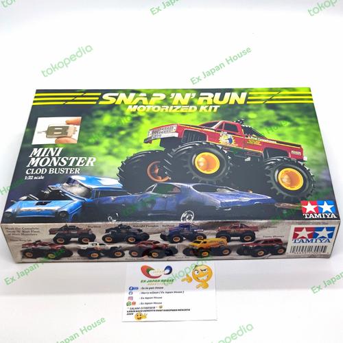 自動車 SNAP N RUN MOTORIZED KIT MINI MONSTER Tamiya Snap 'N' Run Motorized Kit Mini Monster Nissan King