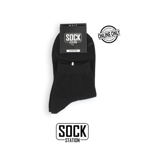 Gambar KAOS KAKI MUNDO -SOCK STATION-KAOS KAKI PRIA ANKLE SOCK - Hitam dari Mundo Sock Shop Jakarta Utara Tokopedia