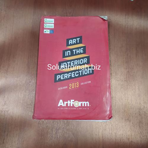 Jual KATALOG HPL ARTFORM HIGH PRESSURE LAMINATE INTERIOR KARTU WARNA