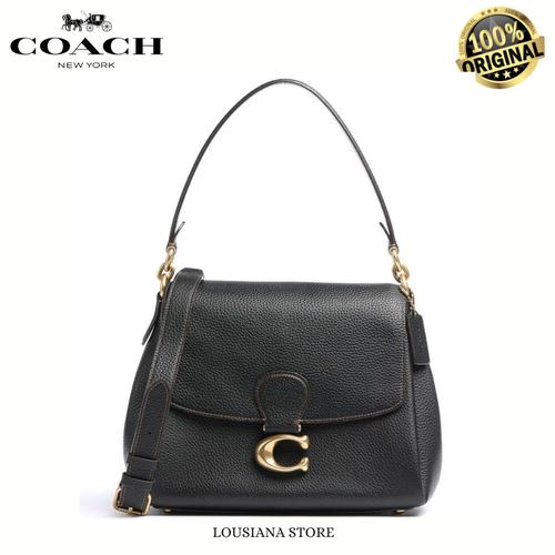 Jual Coach May Shoulder bag grained cow leather black - Jakarta Barat -  Lousiana_Store | Tokopedia