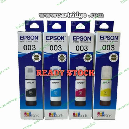 Jual Tinta Epson 003 ( 1 Set ) For L3110 L3150 L1110 - Jakarta Timur -  wwwcartridge .com | Tokopedia