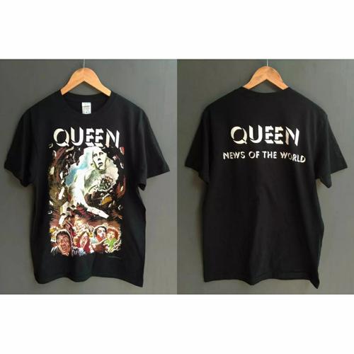 Jual kaos musik band rock QUEEN - News 