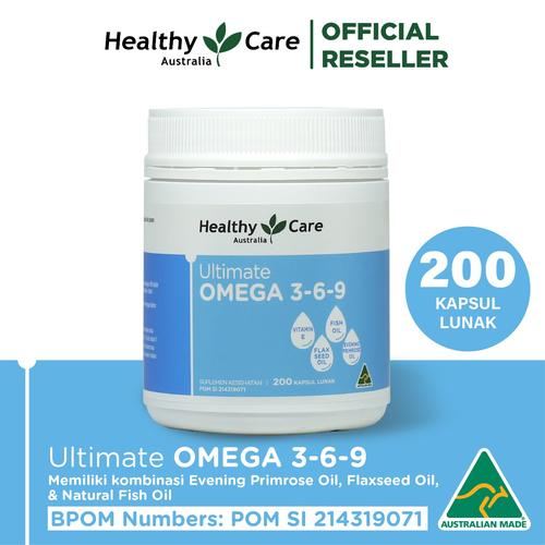 Jual Healthy Care Ultimate Omega 3-6-9 omega 369 - 200 Kapsul BPOM -  Jakarta Barat - VitaminOz | Tokopedia
