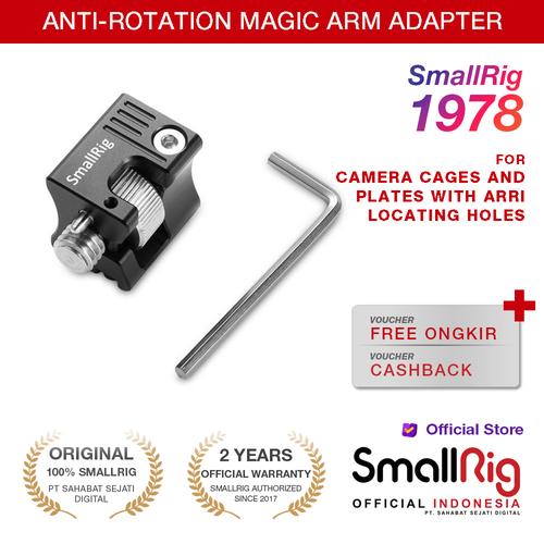 Promo SmallRig Anti rotation Magic Arm Adapter 2 Arri Locating Points ...