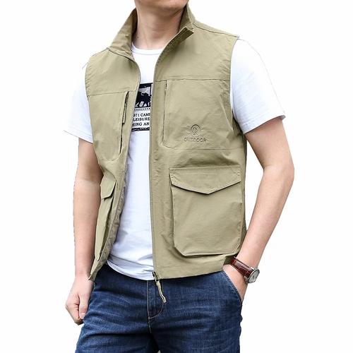 Jual rompi tactical outdoor / rompi vest / Rompi kantor - krem, S - Kab ...