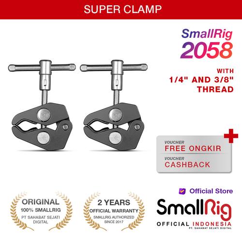 Jual SmallRig Super Clamp with 3cm and 8cm Thread 2 pcs Pack 2058 ...
