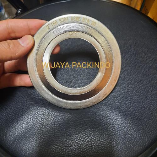 Jual Spiral Wound Gasket ANSI 150 SS304 3/4" inch SWG Ansi 150 SS