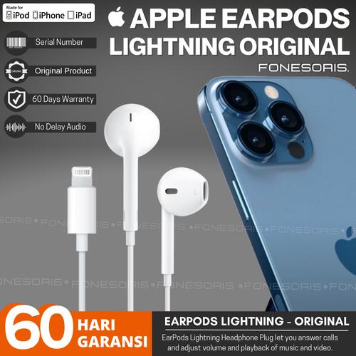 Earpods Lightning iPhone 12 Pro Max 