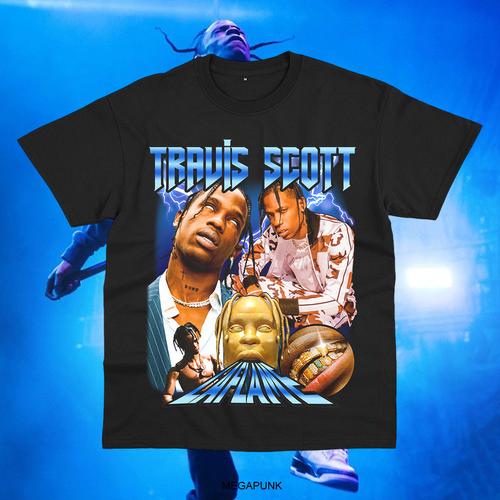 travis scott la flame t shirt